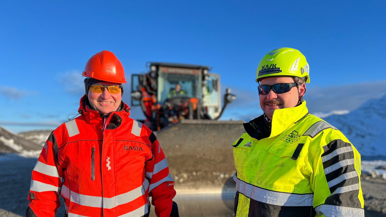 Larsen Maskin & Transport AS' new Hitachi ZW220-7 - HitachiCM Europe